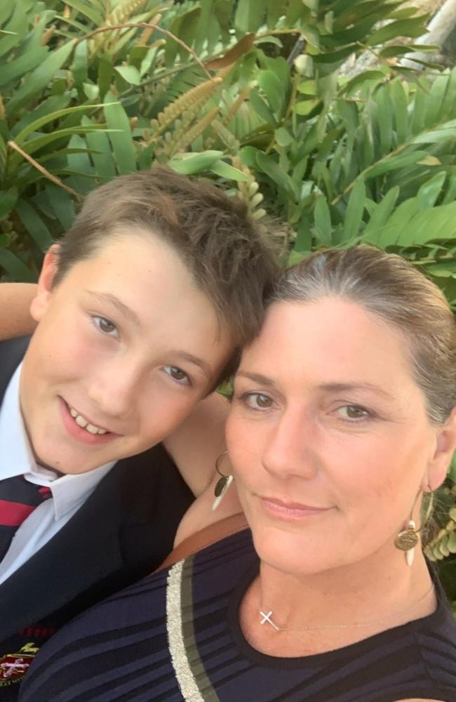 Nicole Kemp and son Zach. Picture: Supplied