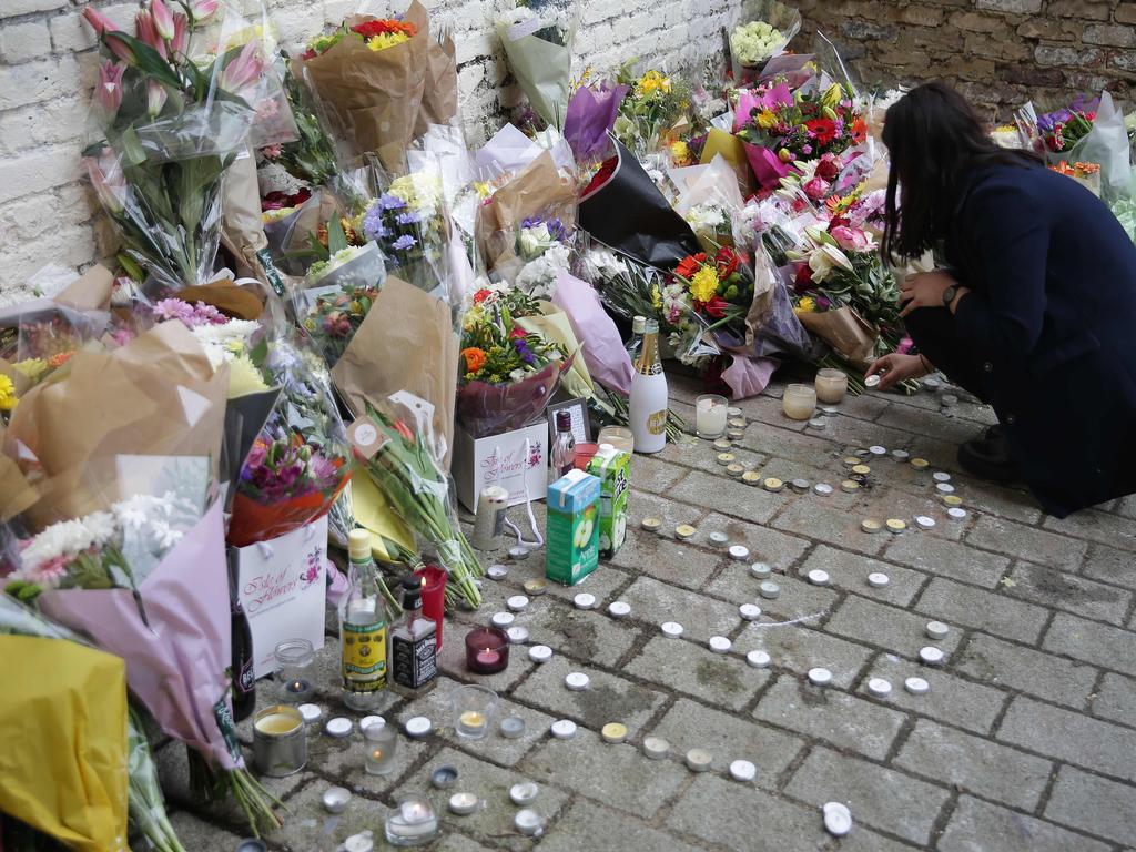 Memorials like this are becoming common around London.