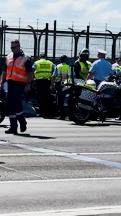 Motorcyclist arrested on Harbour Bridge