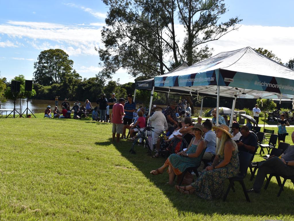 The Coraki community turned out in good number to partake in Richmond Valley Council's Australia Day celebrations.