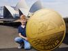 NEWS360 - Australia Post  partnership. Great Aussie Coin Hunt: Opera House.
EMBARGOED until launch  story Monday 10 May.  
Hugo, seven, pictured in front of Sydney Opera House. Picture: Australia Post/David Swift.