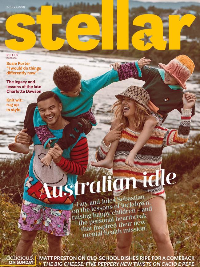 Guy and Jules Sebastian are Stellar’s cover stars this Sunday.