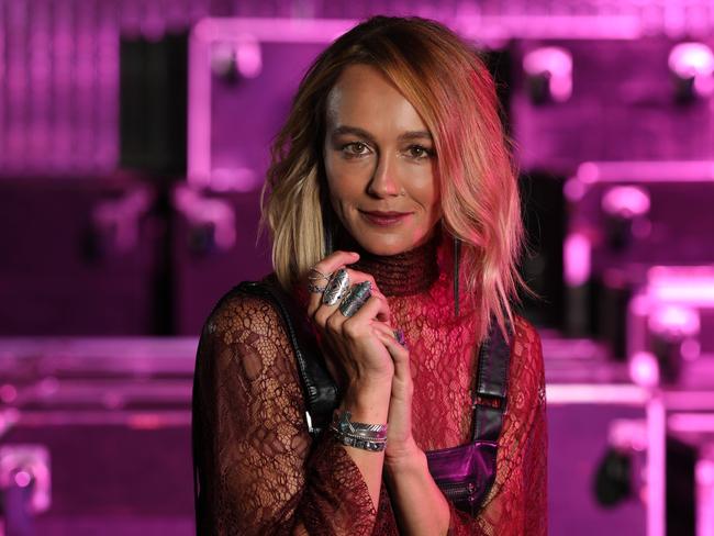 Sharni Vinson is putting her years of dance training into her new job as a judge on Channel 7's Dance Boss. Picture: Chris Pavlich