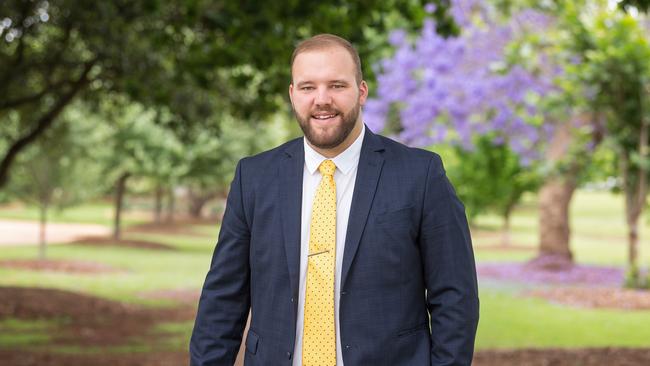 Ray White Toowoomba sales agent Ben Liesch.