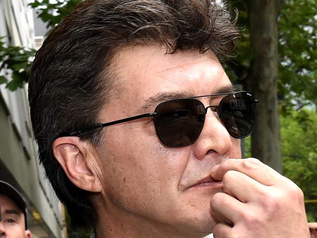 Wladimir Babaeff outside the Melbourne Magistrates court. Picture: Nicole Garmston