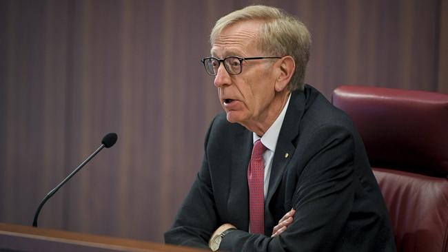 *Fairfax Pool Images* The Royal Commission into the Financial Services Industry. 12 February 2018. The Age News. Photo: Eddie Jim. ( The Commissioner Kenneth Hayne )