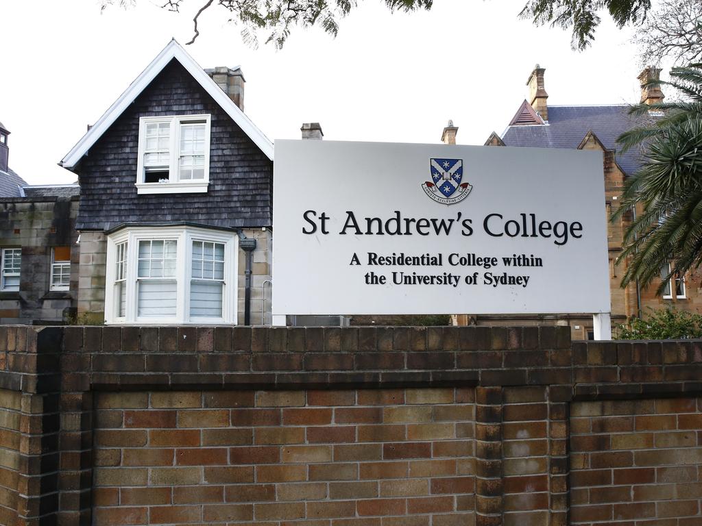 ‘St Andrew’s does not condone violence and the safety of students is always paramount.’ Picture: John Appleyard