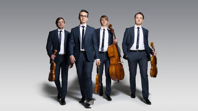 Orava Quartet are poised on the verge of international stardom. Picture: Dylan Evans