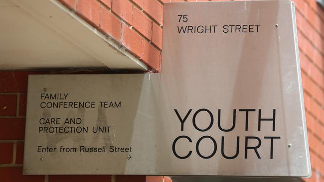 One of the two boys accused of a daylight stabbing has been granted bail, once he catches a flight to Victoria.