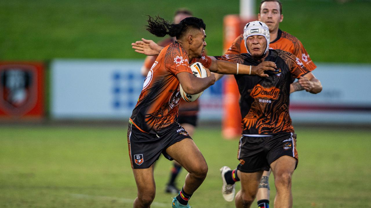 2024 Deadly Cup Carnival between the Indigenous All Stars and Territory All Stars. Picture: Pema Tamang Pakhrin