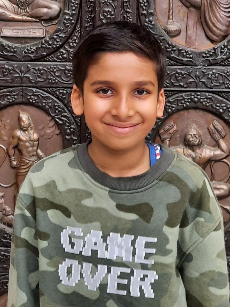 Adit Garg, 10, a year 4 student at Epping Public School in Sydney, claimed the Primary news story (video) with his coverage of the Granny Smith Festival. Picture: supplied