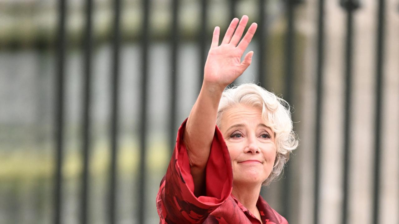 British Actress Emma Thompson arrives at Westminster Abbey. Picture: Getty Images