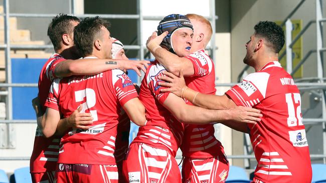 Rugby League Gold Coast Grand Final Day at Cbus Super Stadium. Reserve Grade – Tugun Seahawks v Currumbin Eagles. 16 October 2021 Robina Picture by Richard Gosling