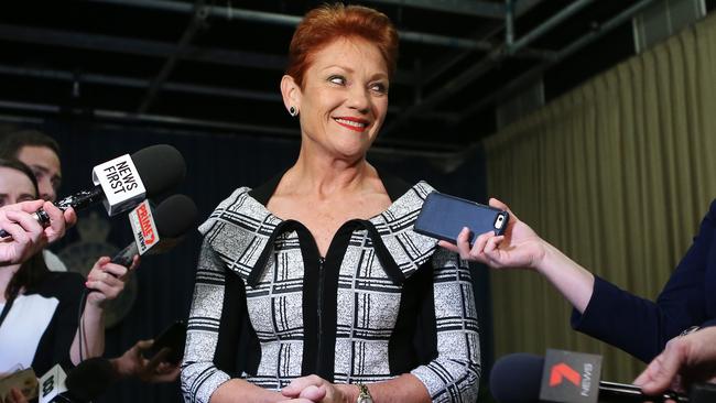 Senator Pauline Hanson. Picture: Hollie Adams