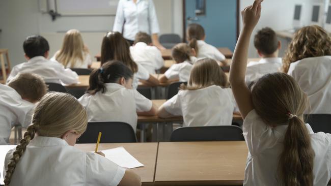 Generic school students, school kids, classroom, teacher Picture: Getty Images