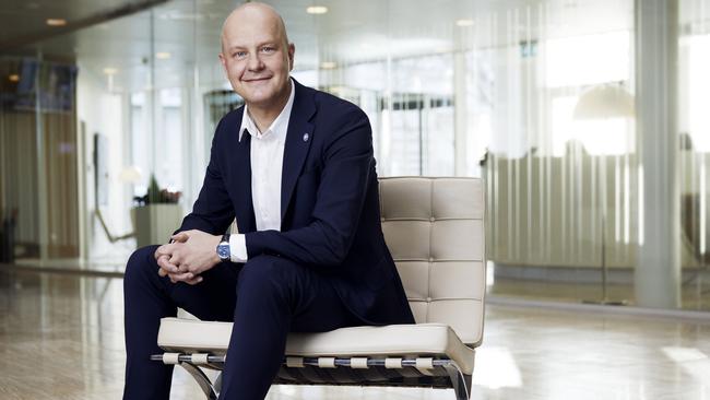 Hempel Group president and CEO Lars Petersson says the company will take Wattyl ‘to the next level’. Picture: Hempel