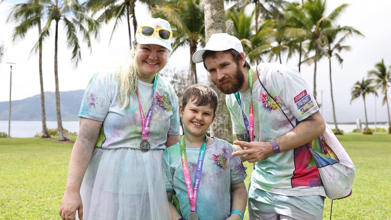 60+ faces at Colour Frenzy fun run | The Cairns Post