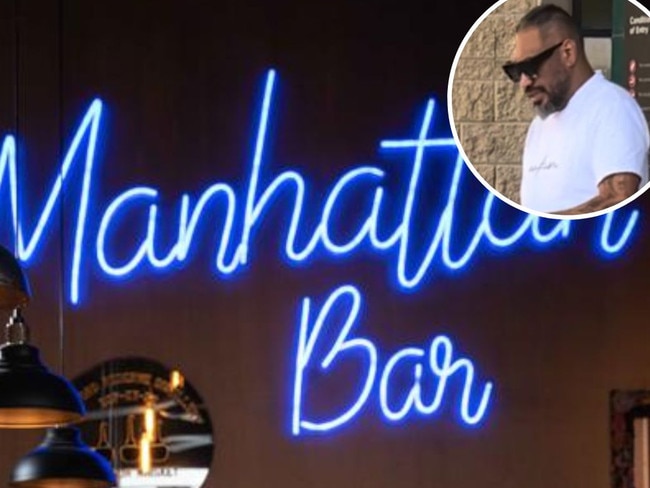 Bikie Marty Albert started the savage brawl in Manhattan Bar, according to court documents.