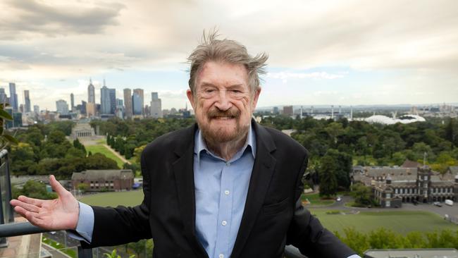 Derryn Hinch has announced his campaign to run for Melbourne Lord Mayor. Picture: Jason Edwards