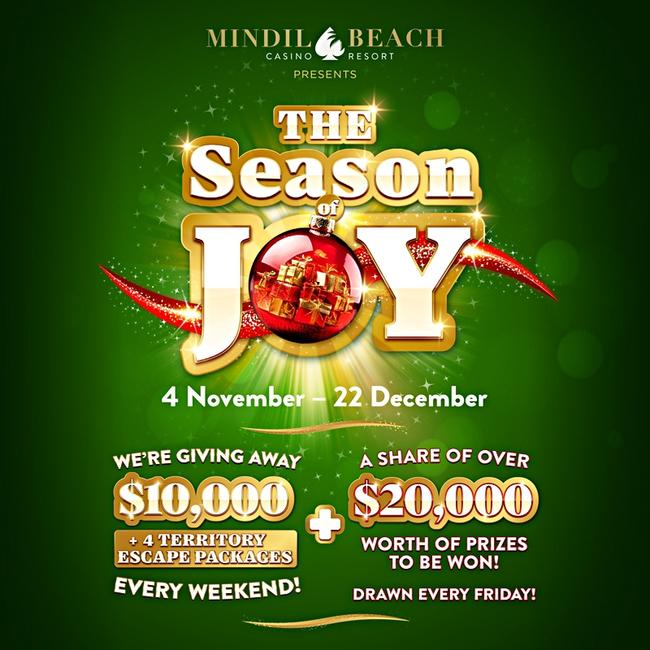 Mindil Beach Casino Resort is pulling out all the stops this year with its festive season celebrations.