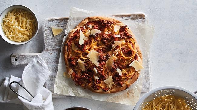 Baker’s Delight Spag Bol Pizza