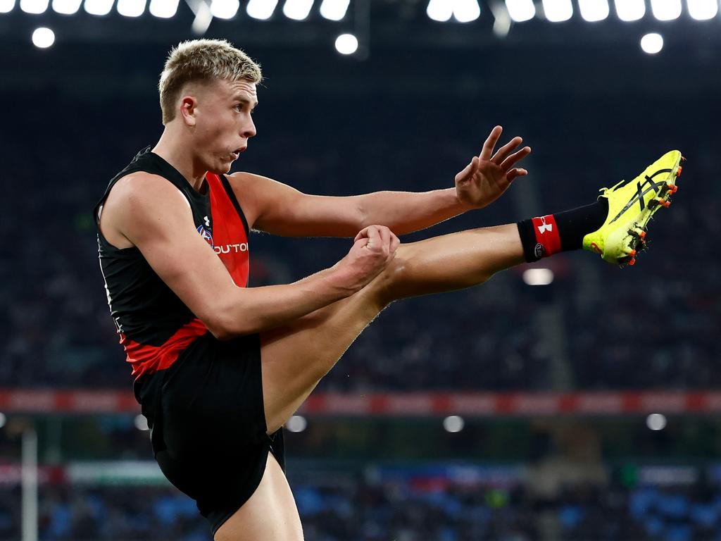 Nate Caddy has arrived. Picture: Michael Willson/AFL Photos