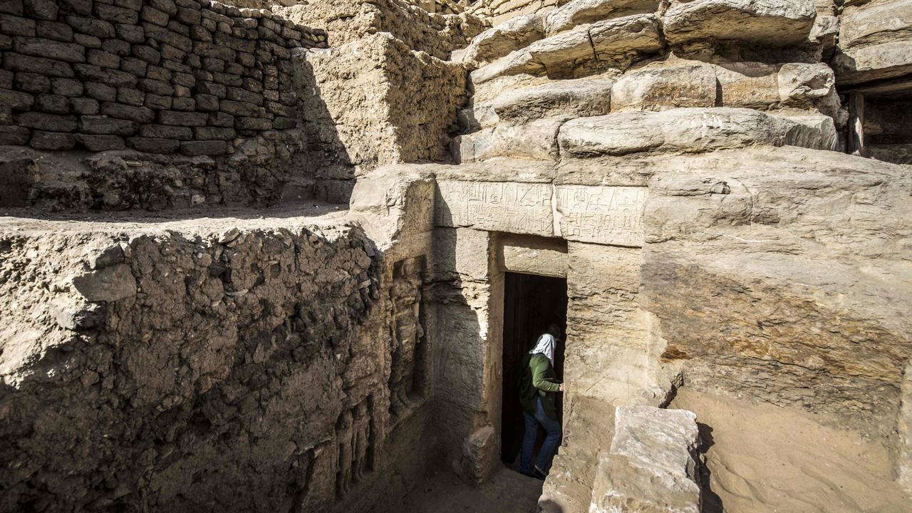 Egypt 4 000 Year Old Tomb In Saqqara Newly Discovered Herald Sun