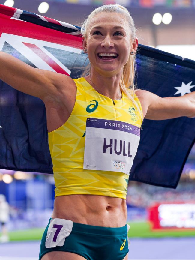 Silver medallist Jessica Hull. Picture: Getty Images