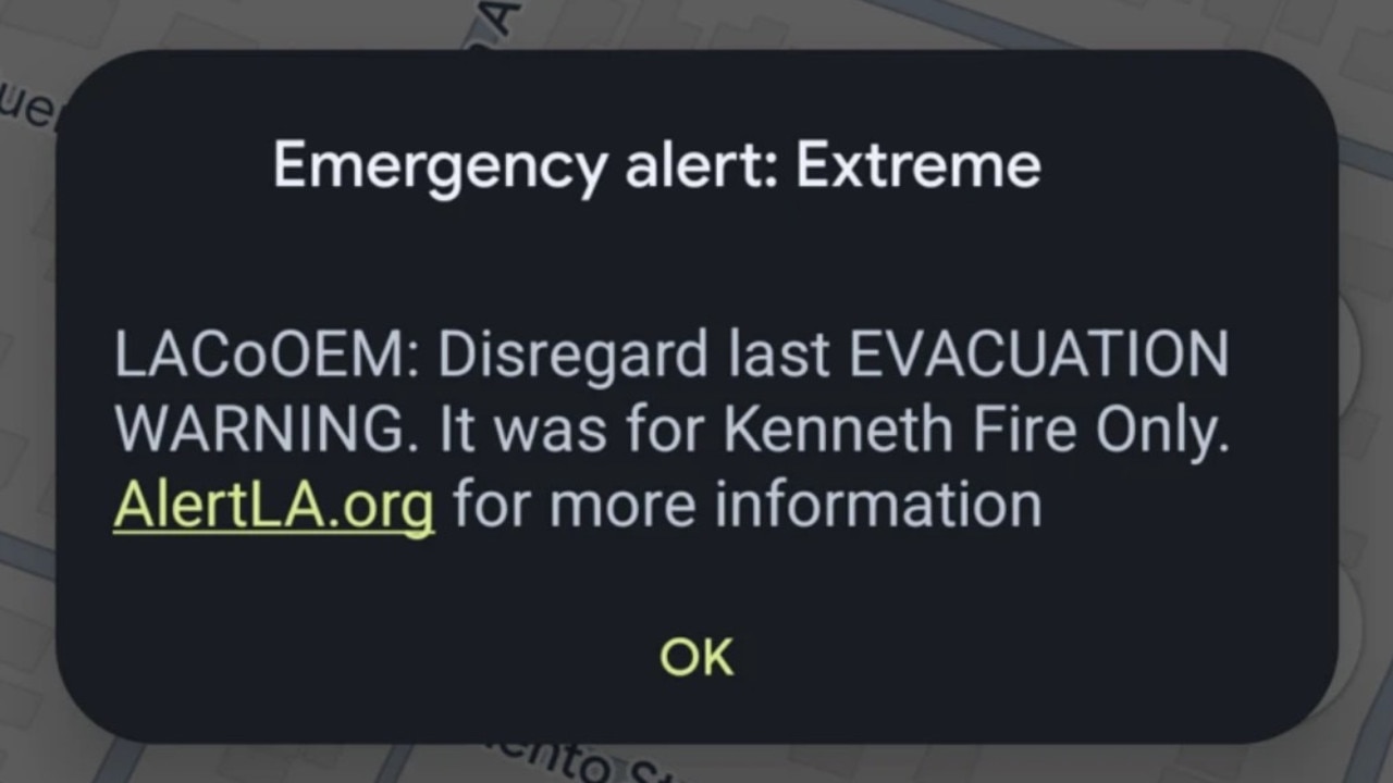 An evacuation alert has mistakenly been blasted to every single cell phone across Los Angeles sending the roughly 10 million residents into a frenzy.