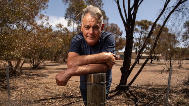 Breyten Ward, who runs Leigh Creek’s caravan park and petrol station, has also taken on the running of the Leigh Creek Outback Resort. Picture: Brad Fleet