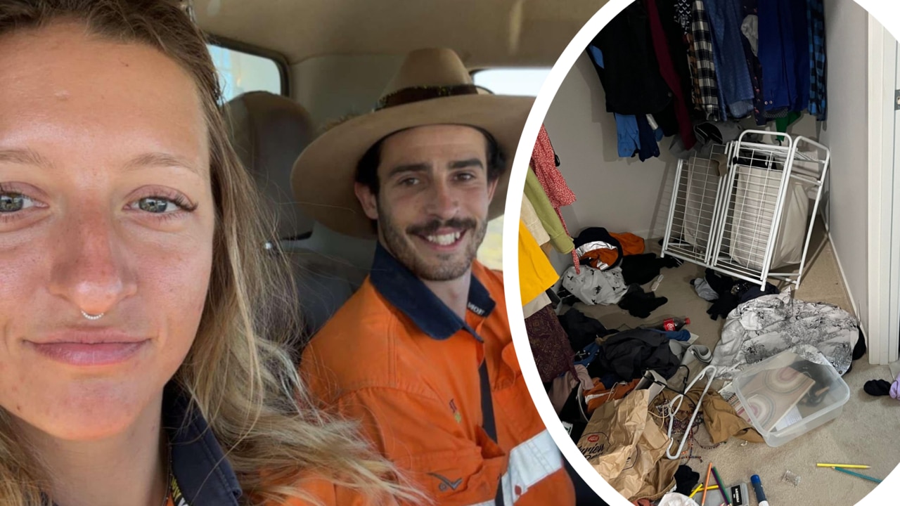 After returning from an Easter camping trip, a young couple found their newly furnished dream home ransacked weeks after moving in.