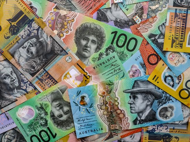 AUSTRALIA - NewsWire Photos - General view editorial generic stock photo image of Australian cash money currency. Picture: NewsWire / Nicholas Eagar