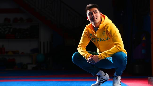 Hayder Shkara is keeping one eye on the Tokyo Olympics in 2020. Picture: Phillip Rogers