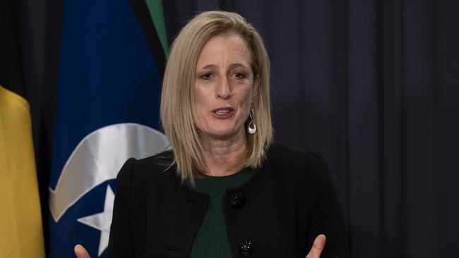 Finance Minister Katy Gallagher is making ministers change their ways. Picture: NCA NewsWire / Martin Ollman