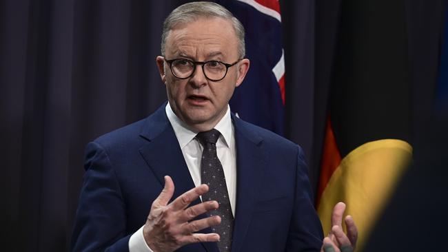 I support the decision of Prime Minister Anthony Albanese to join the so-called Climate Club, but our road to net zero could be littered with pain. Picture: NCA NewsWire / Martin Ollman