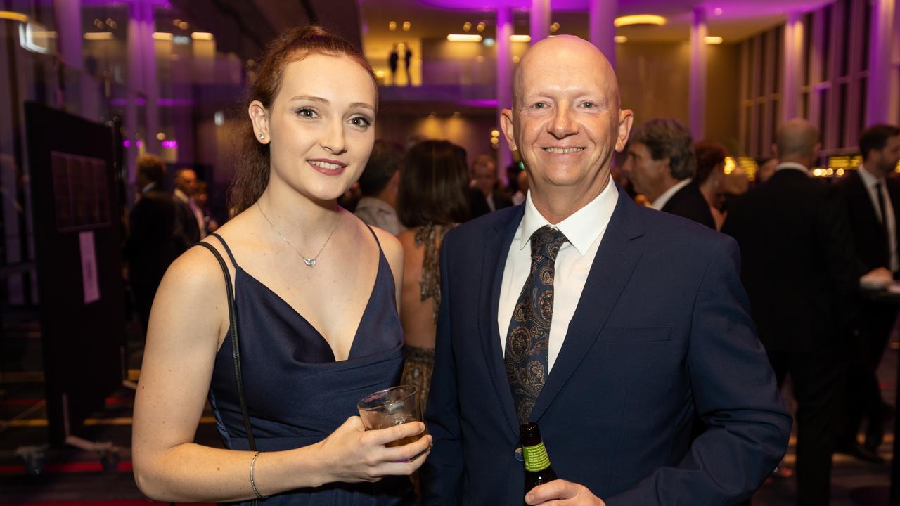 Tamara Carney and Greg Lane at the 54th Sports Star of the Year Awards at RACV Royal Pines. THE PULSE . Picture: Celeste Humphrey