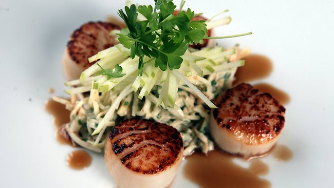 Signature Dish: Scallops With Apple | News.com.au — Australia’s Leading ...