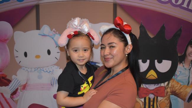 Trish Kempson and Lilly Kempson at Hello Kitty’s Symphony Concert in Brisbane, Australia. Photos: Georgie Walker.