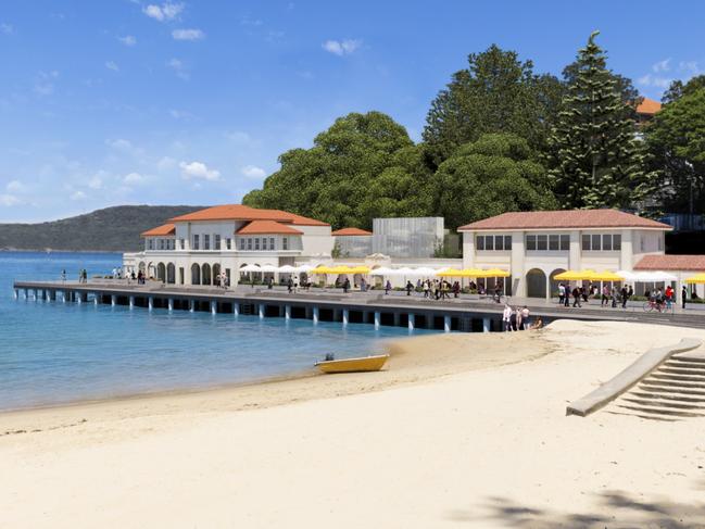 AFTER: An artist's impression of the former Sea Life Aquarium site after it is demolished. Picture: NSW Government