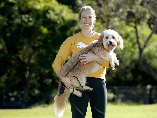 Aussie pet loving households are now spending more than $5000 a year on average on their best furry friend. Picture: John Appleyard