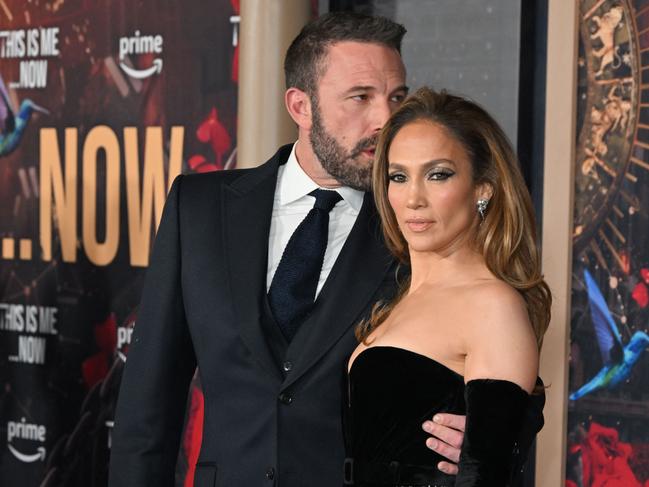 The star has appeared to reference her split from Ben Affleck. Picture: AFP