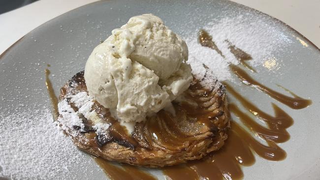 Apple tarte at Maman Bar and Kitchen, Burleigh Heads.