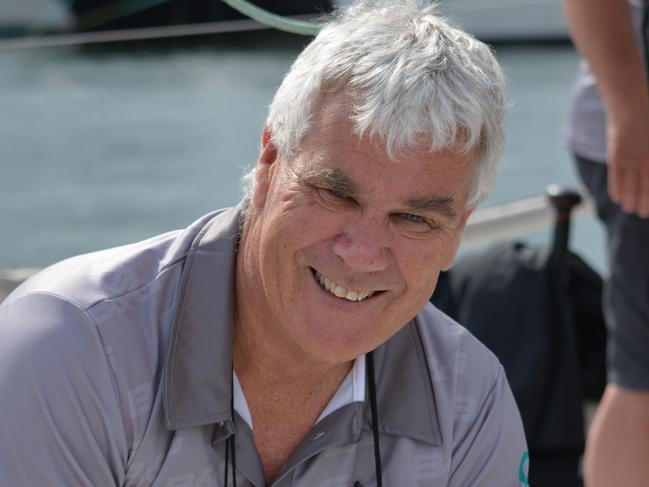 Jeff Cordell, skipper of Hobart yacht B&amp;G Advantage. Picture: COLLEEN DARCEY