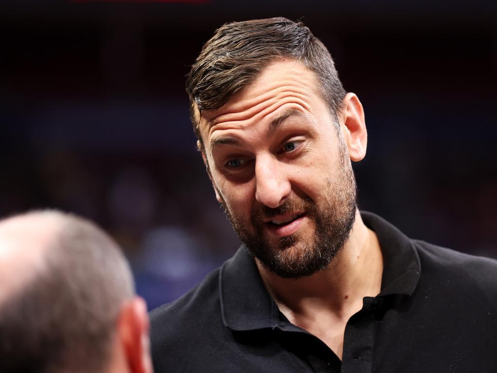 Sydney part-owner Andrew Bogut supports a second Sydney team. Picture: Getty Images