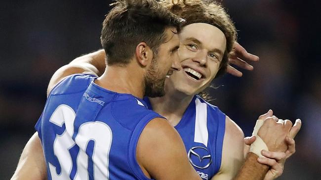 North Melbourne is in the top four after a stunning win over Hawthorn. Picture: Getty