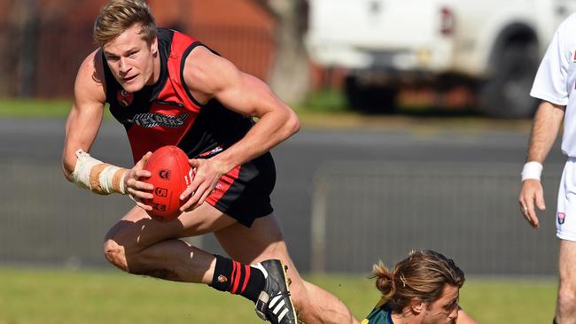 McLeay in action during his Birdwood years. Picture: Tom Huntley