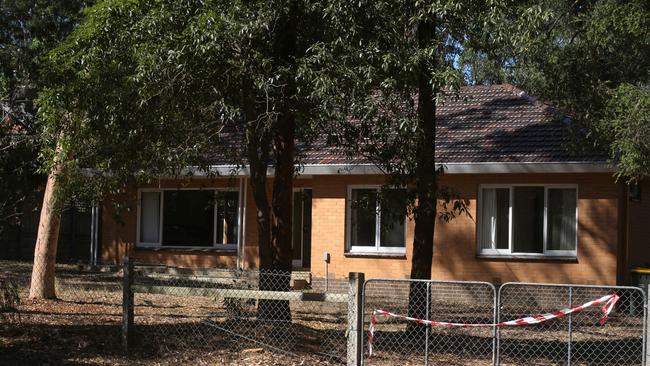 The trees were cut down at 21 Laurel Grove. Picture: Stuart Milligan