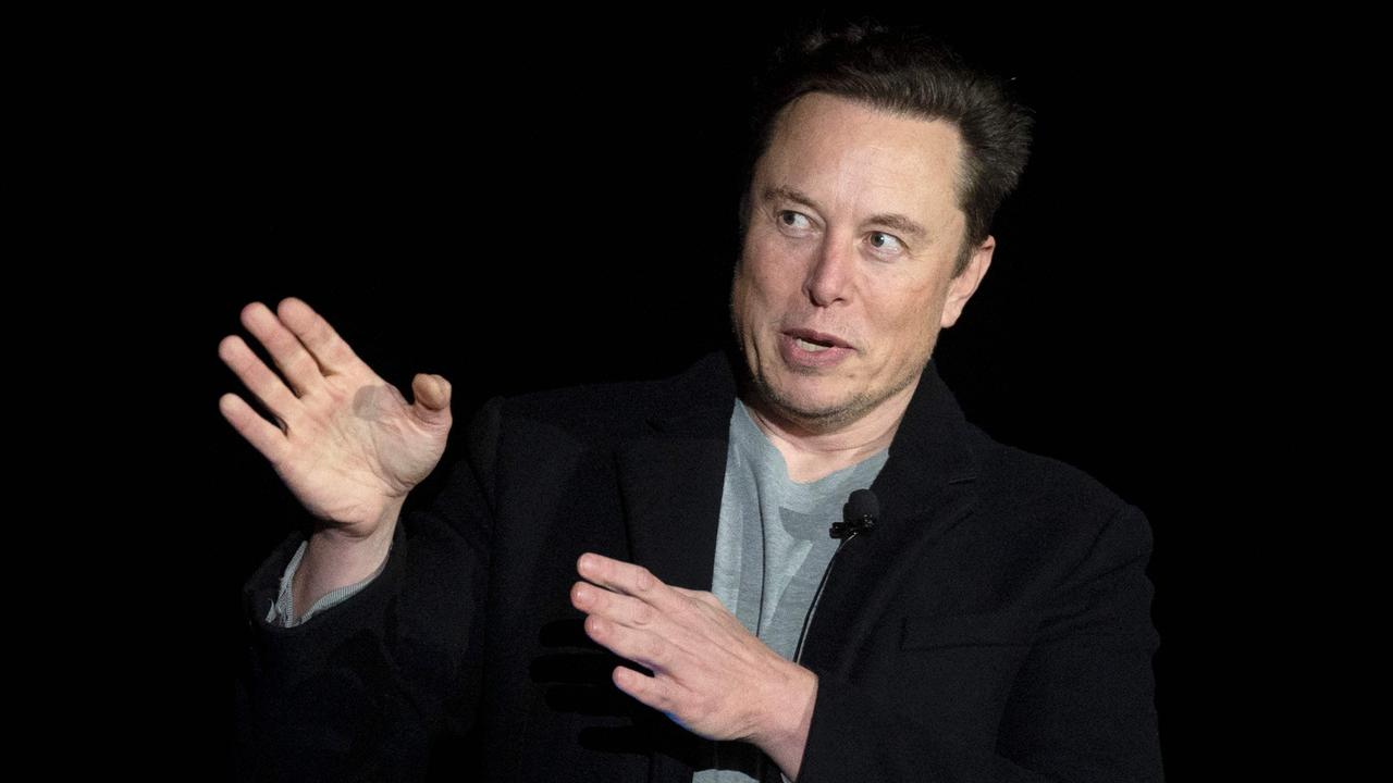 Elon Musk has revealed the hidden meanings behind some of his brands’ logos. Picture: Jim Watson / AFP.