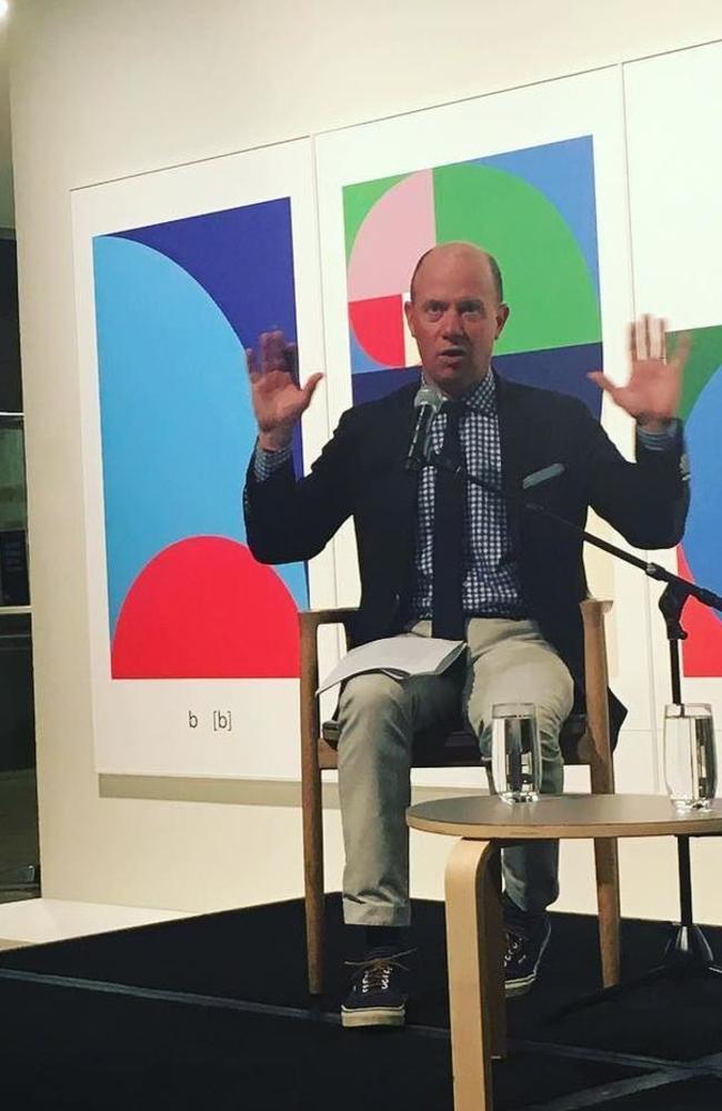 Hands up who wants a souva. New York Times food editor Sam Sifton in Australia last month.