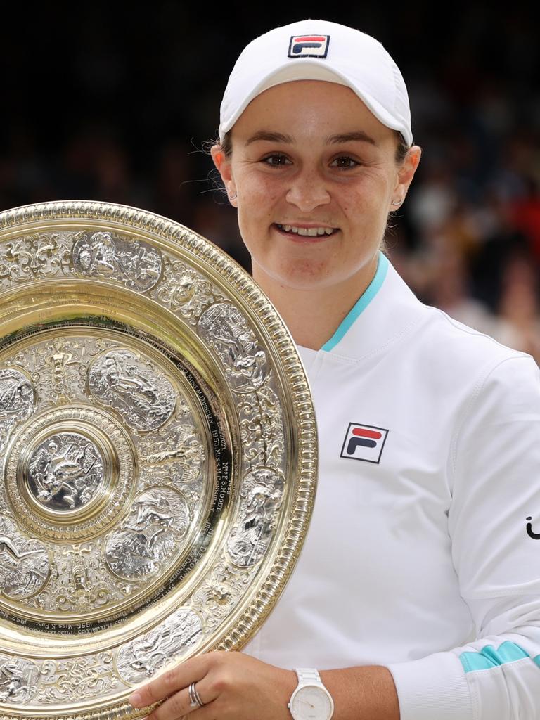 Ash Barty is supporting Picklum on her rise. Picture: Clive Brunskill/Getty Images